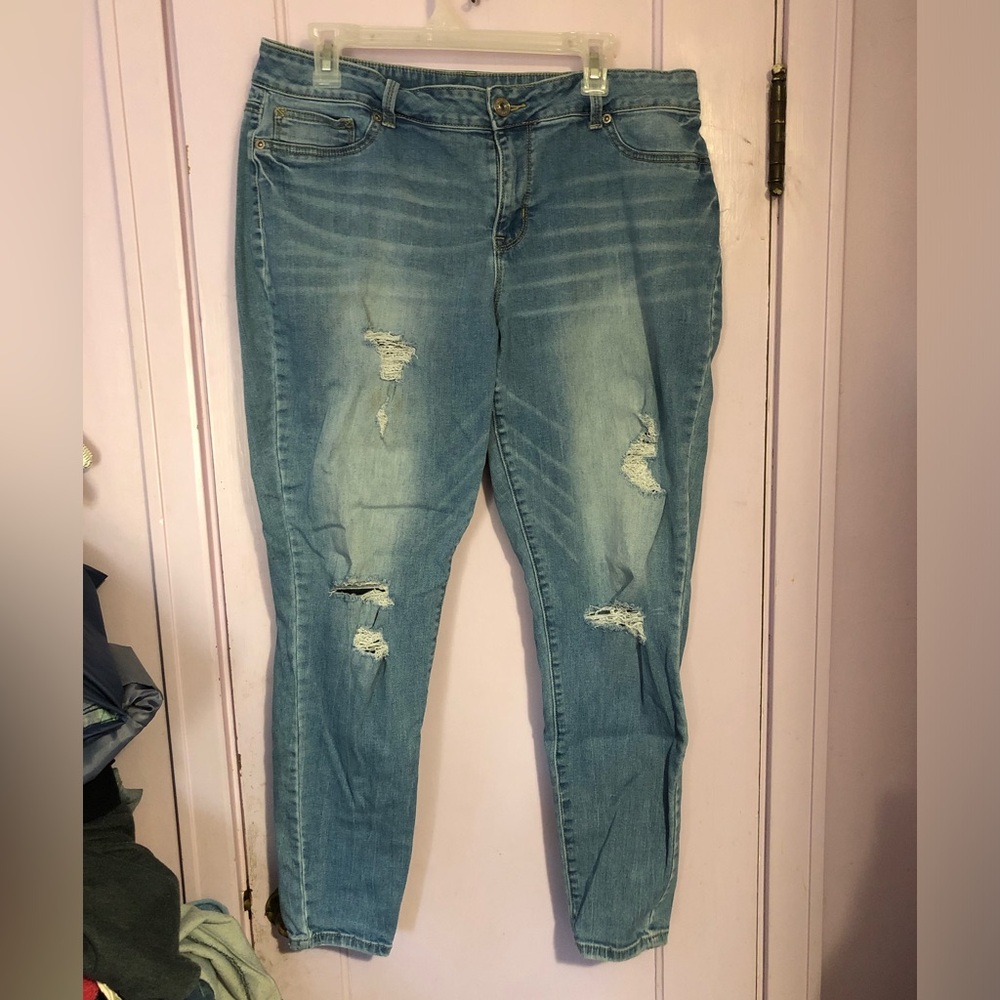 Maurices ripped jeans